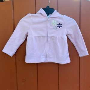Girls pink hoodie 4T